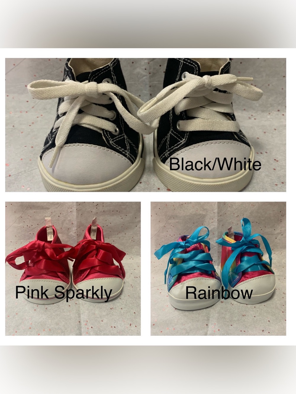 Build A Bear Workshop High Top Shoes for BABW Stuffed Animal